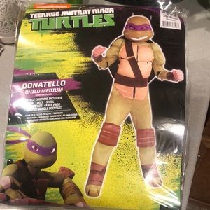 Nickelodeon sz 8-10 Teenage Mutant Ninja Turtle-Donatello Halloween Cost…